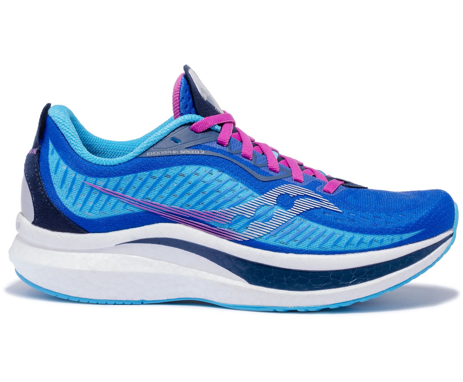 Női Saucony Endorphin Speed 2 Futócipő Kék Rózsaszín | HU 965SGL